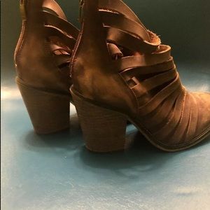 Free People HYBRID Strappy Heel Ankle Booties